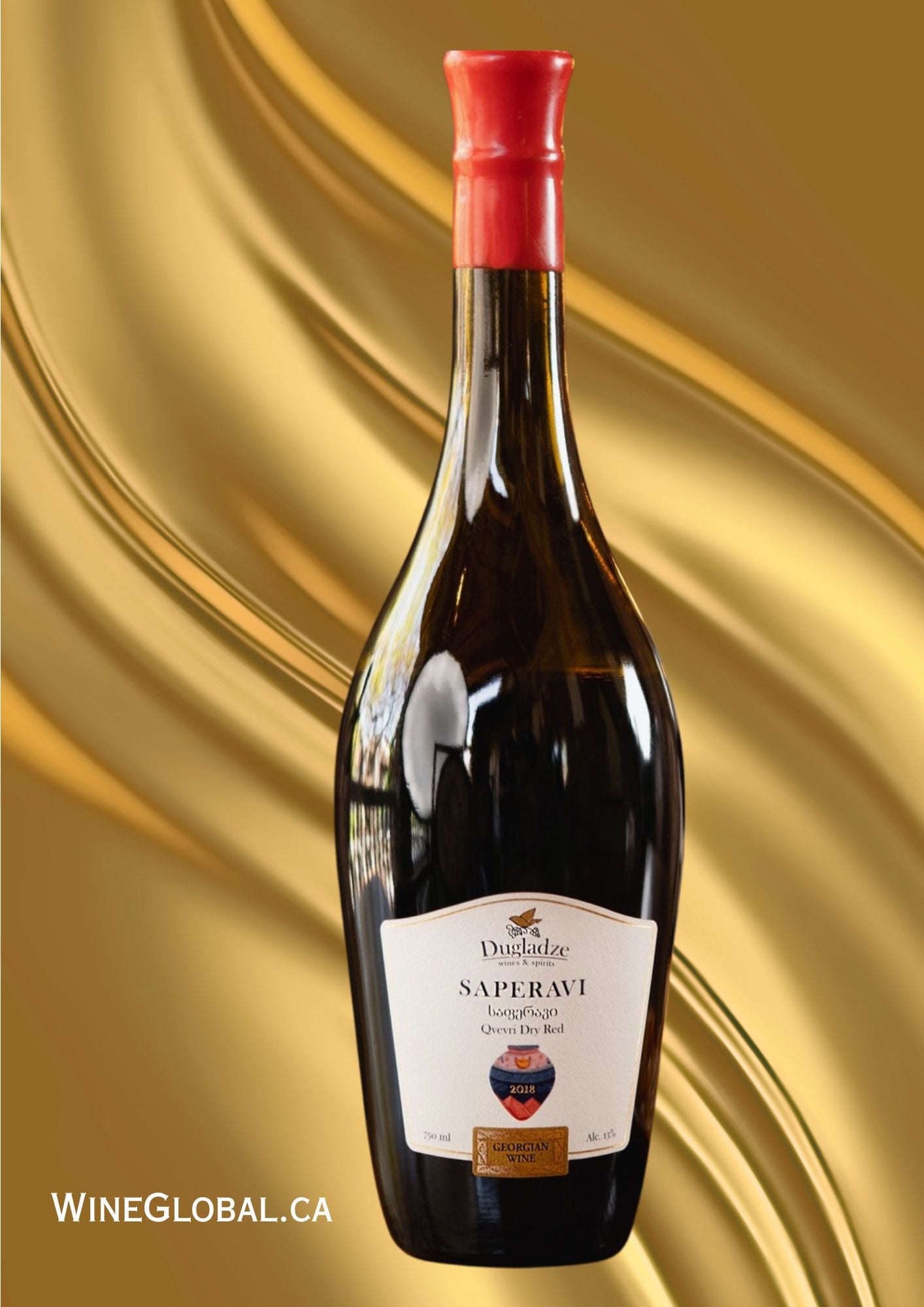 PREMIUM WINE QVEVRI METHOD SAPERAVI 6BOTTLES CASE BOTTLE PRICE 27.6 LIQUOR STORE WINEGLOBAL.CA